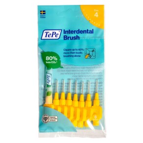 TePe Interdental Brushes Original Yellow