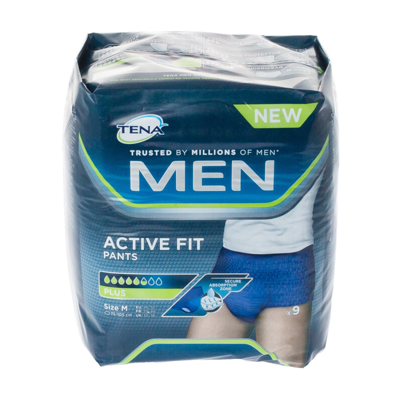 Buy Tena Men Active Fit Pants Medium | Chemist Direct