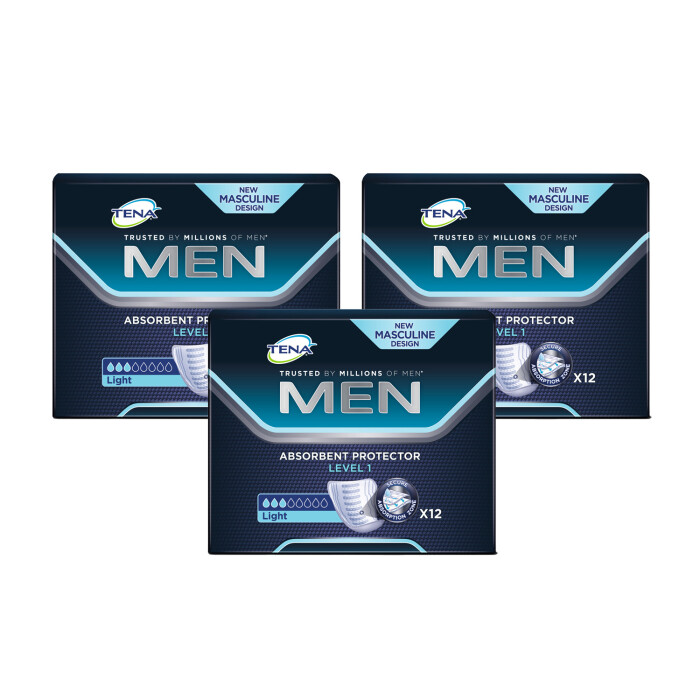 Image of TENA Men Level 1 Incontinence Absorbent Protector