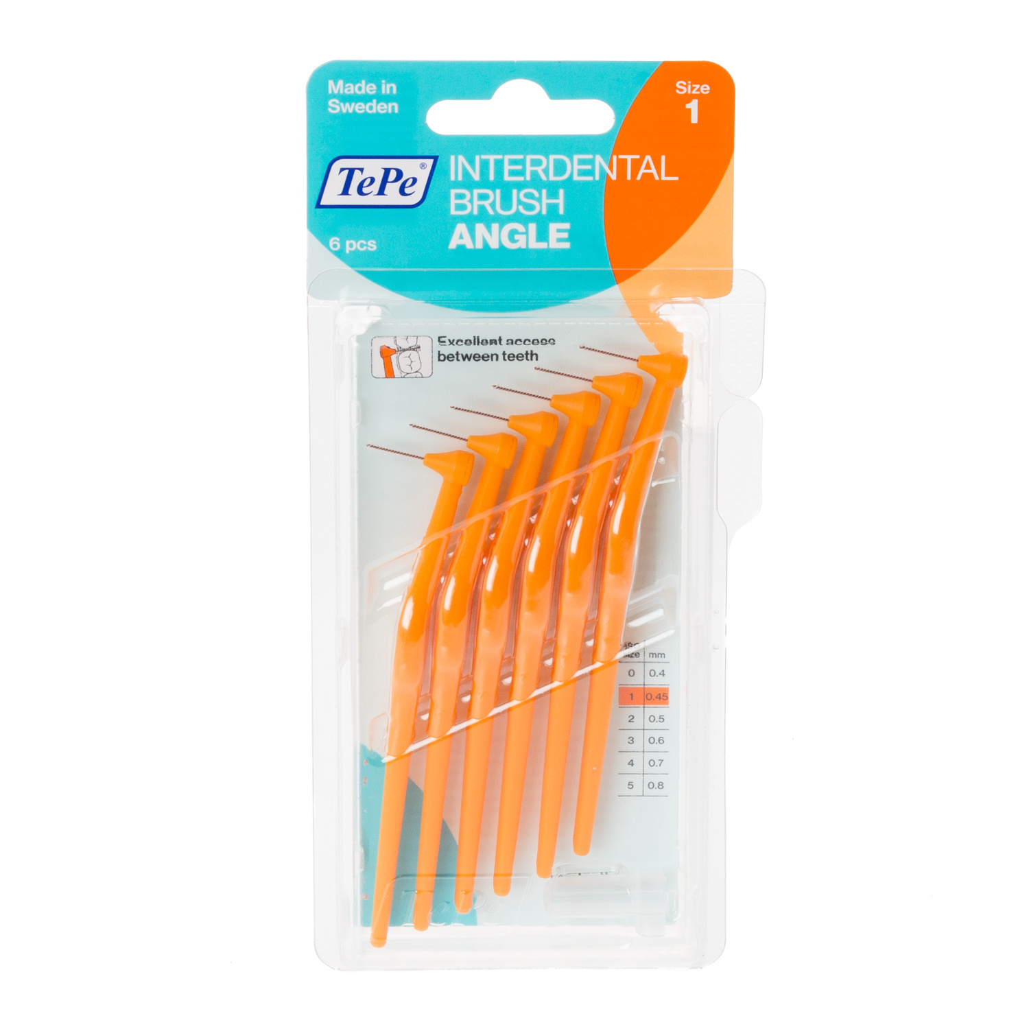 TePe Angle Interdental Brush Orange Review