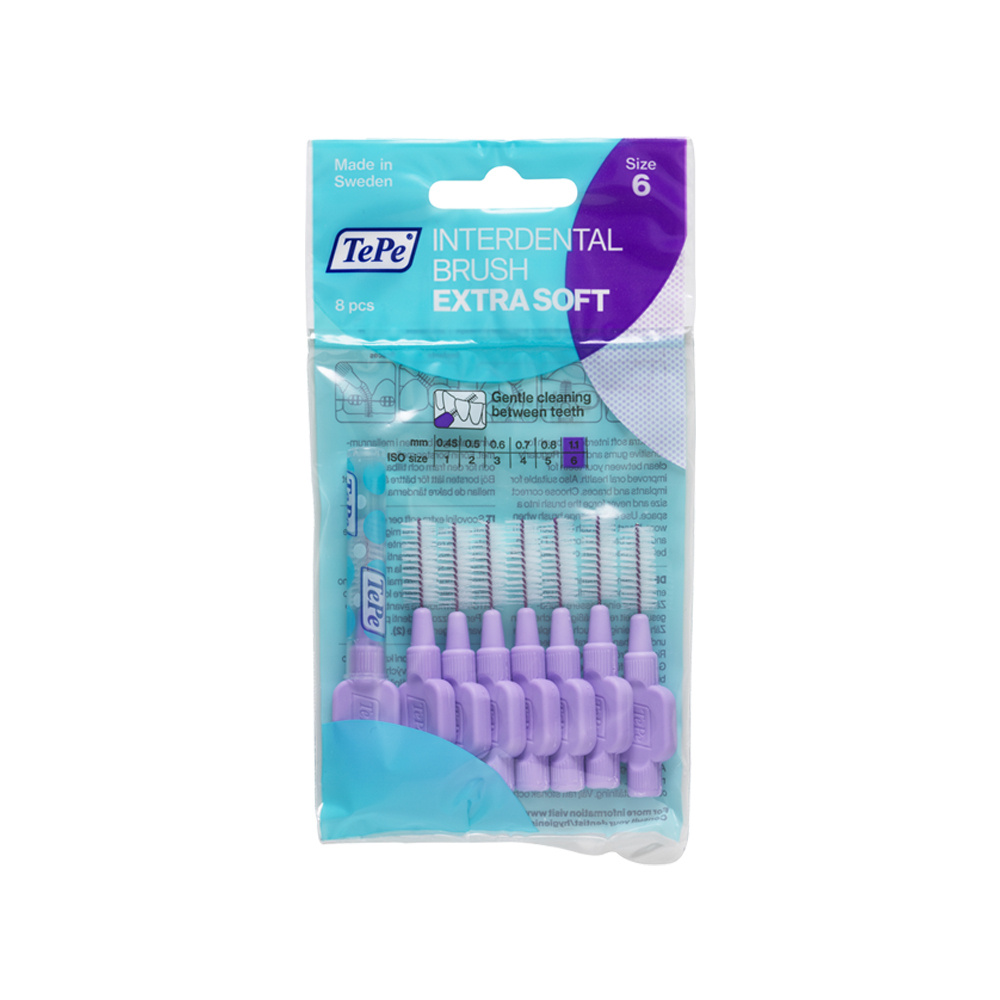 Tepe Extra Soft Interdental Brushes Purple Review