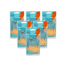 Tepe Intedental Brushes Orange - 6 Pack