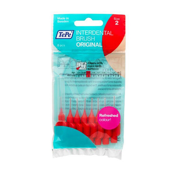 TePe Interdental Brushes Original Red