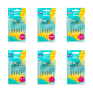 Tepe Interdental Brushes Yellow - 6 Pack
