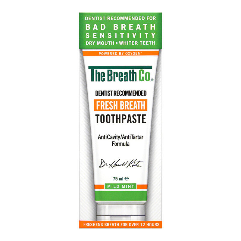 The Breath Co Fresh Breath Toothpaste Mild Mint 