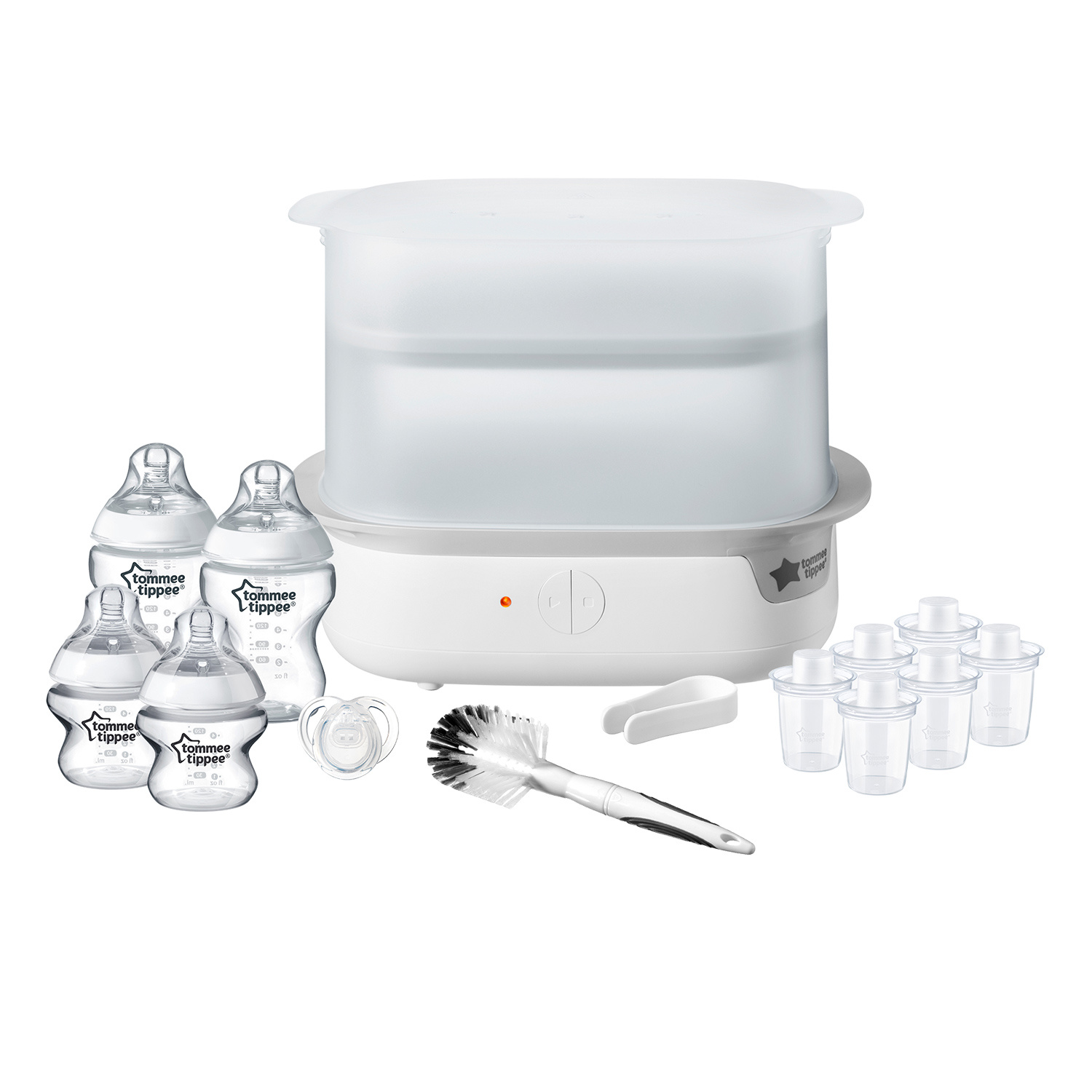 Tommee Tippee Closer to Nature Electric Steriliser Set-White