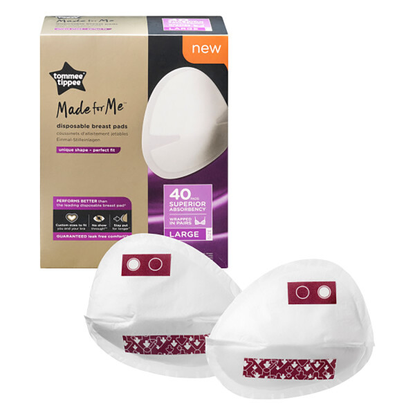 Tommee Tippee Made for Me Daily Disposable Breast Pads Large