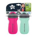 Tommee Tippee Sippee Insulated Bottles Pink/Mint