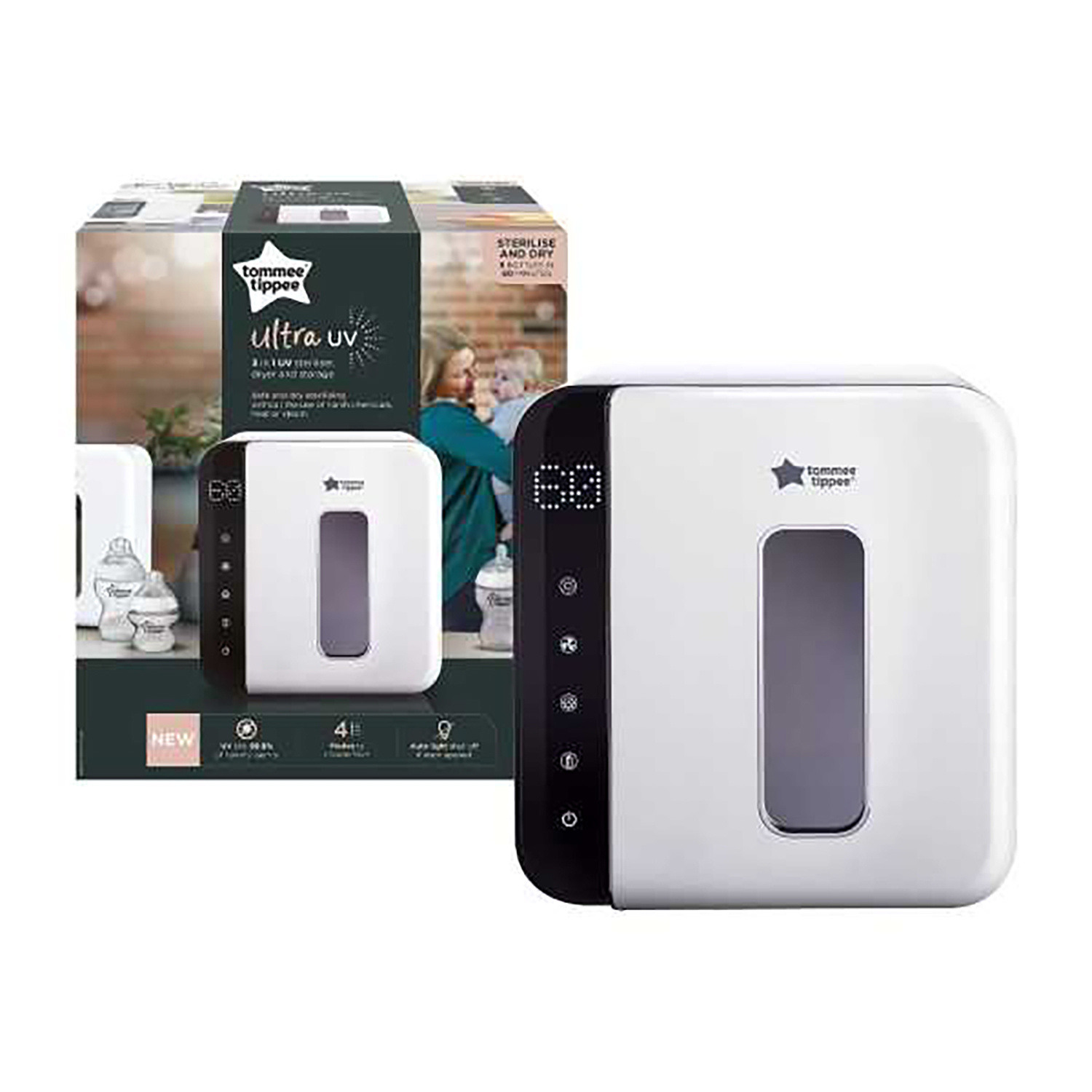 Tommee Tippee Ultra UV 3-in-1 Steriliser White