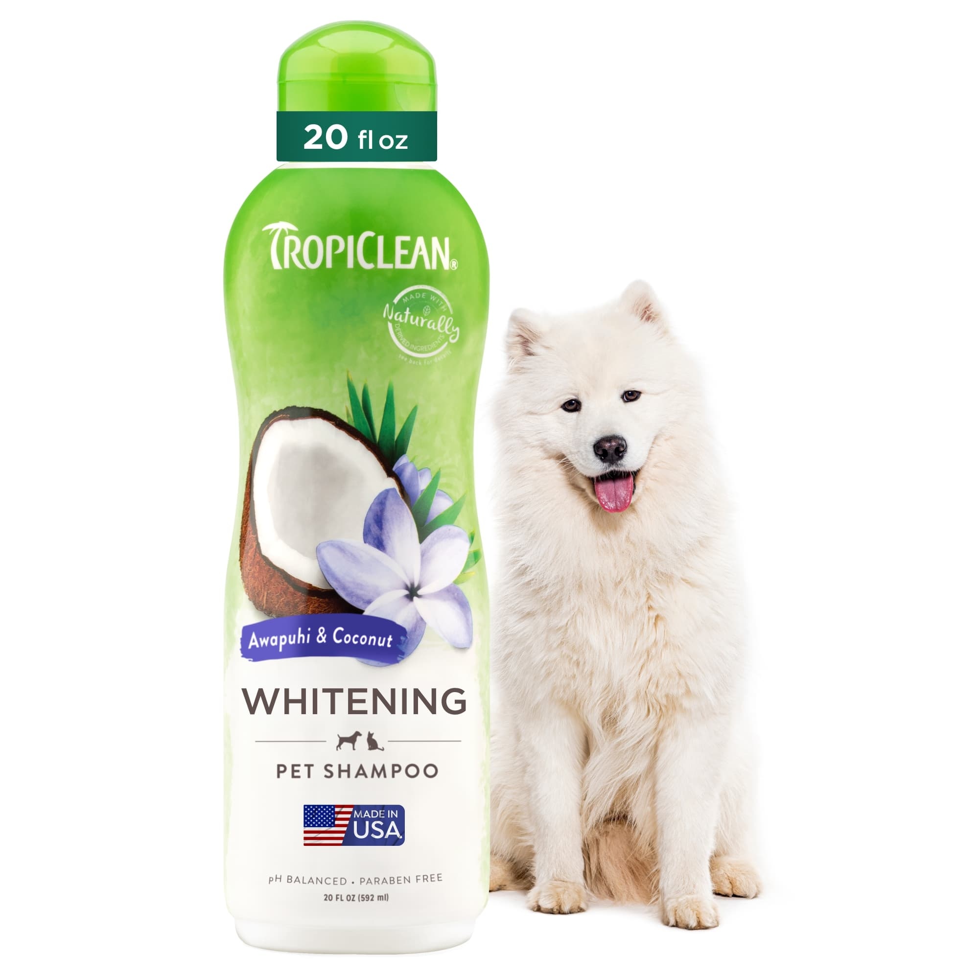 TropiClean Awapuhi and Coconut Shampoo 355ml
