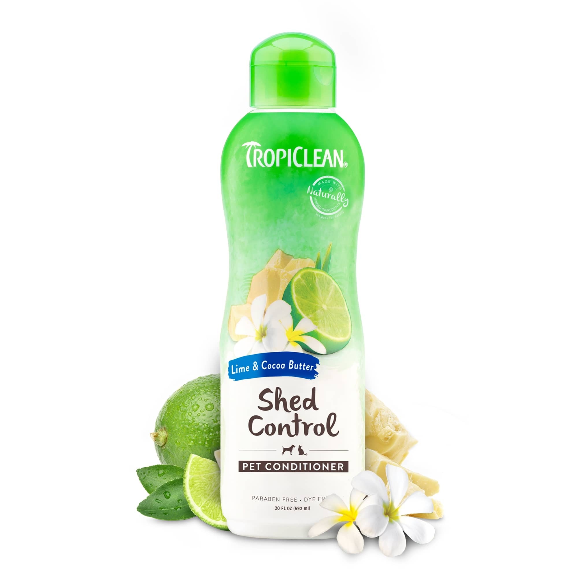 TropiClean Lime and Cocoa Butter Conditioner  355ml