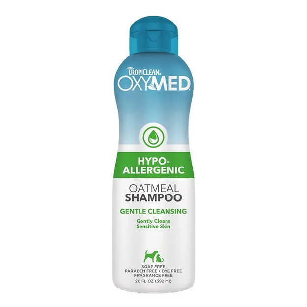 TropiClean Oxy-Med Hypoallergenic Shampoo 592ml