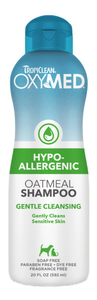 TropiClean Oxy-Med Hypoallergenic Shampoo 592ml