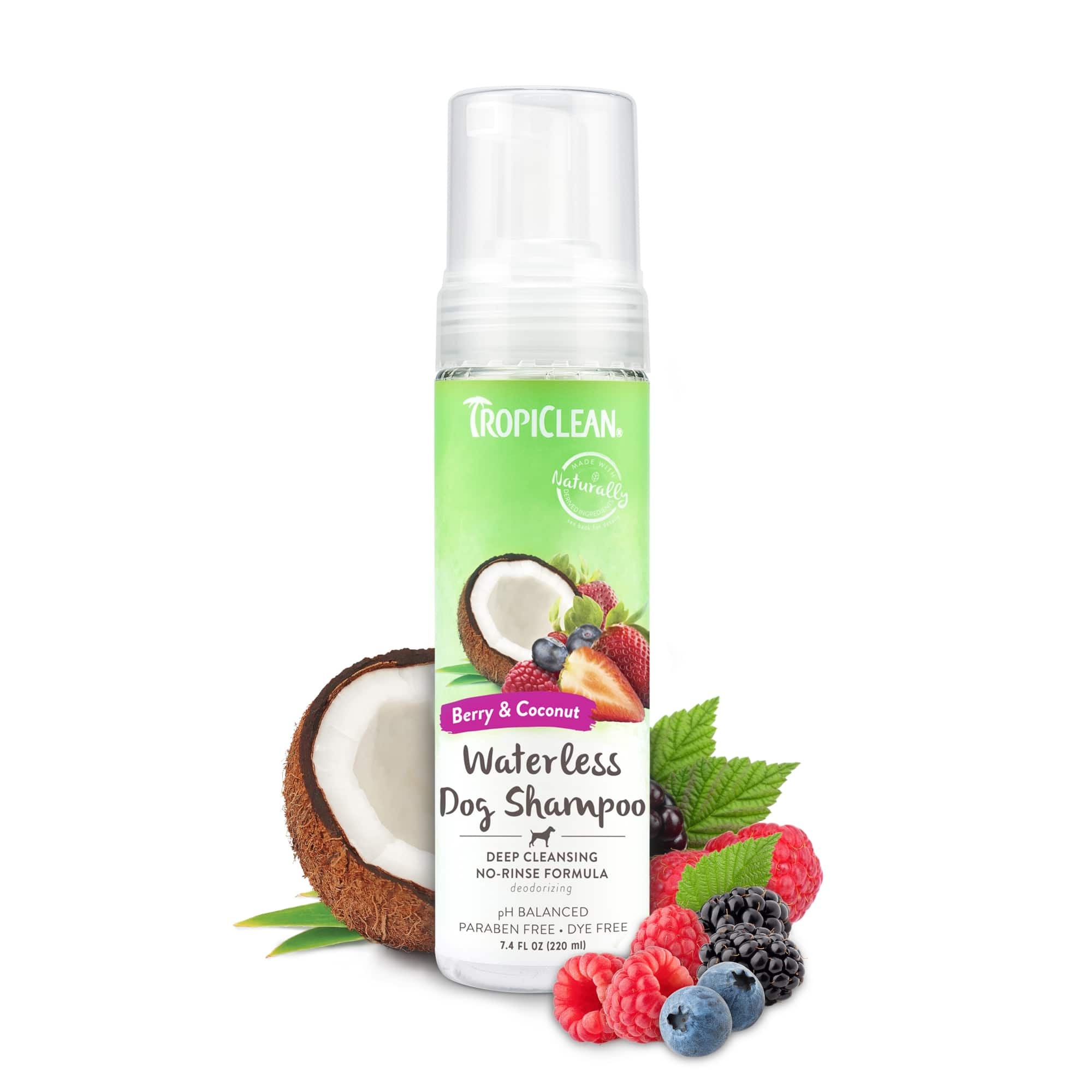 TropiClean Waterless Shampoo Deep Cleaning 220ml