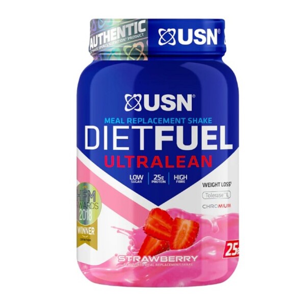 Buy USN Diet Fuel Ultralean Strawberry 1kg | Chemist Direct