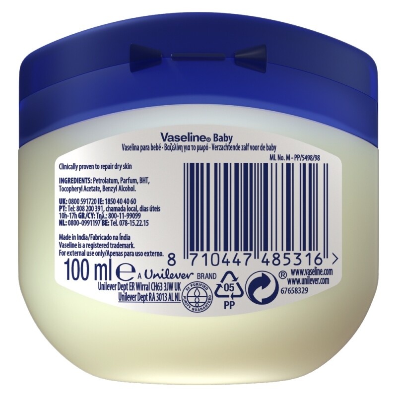 Vaseline Petroleum Jelly Moisturising Cocoa Butter