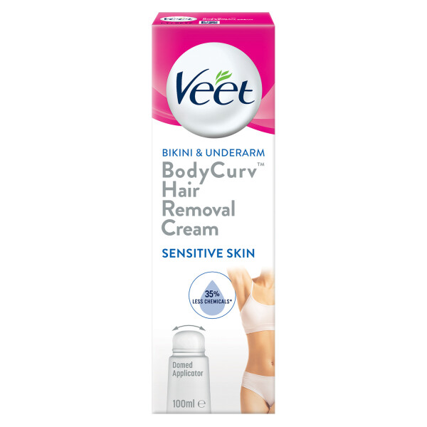 Veet BodyCurv Hair Removal Cream for Sensitive Skin