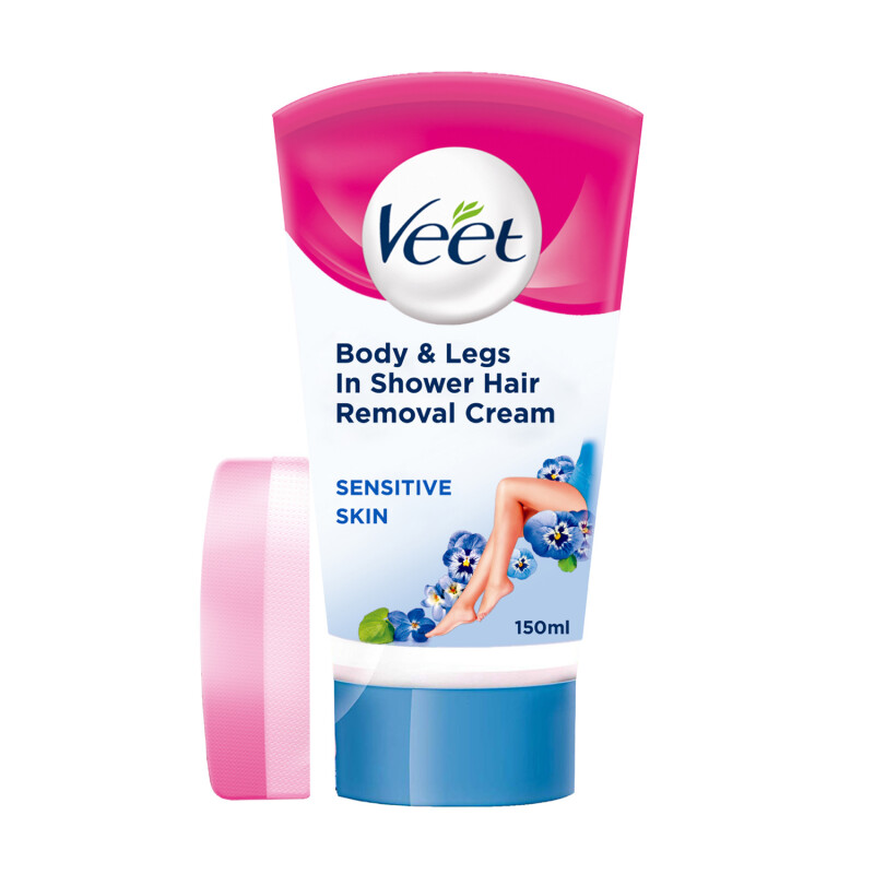 Veet In Shower Hair Removal Cream for Sensitive Skin