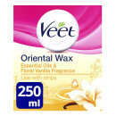 Veet Oriental Wax Essential Oils & Floral Vanilla Warm Wax Jar