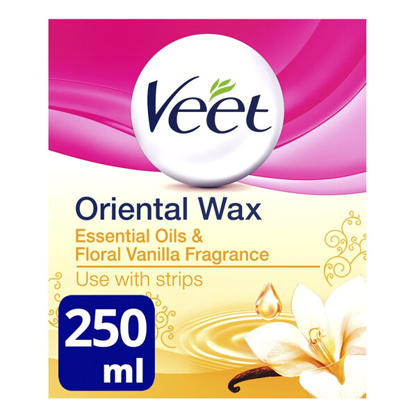 Veet Oriental Wax Essential Oils & Floral Vanilla Fragrance