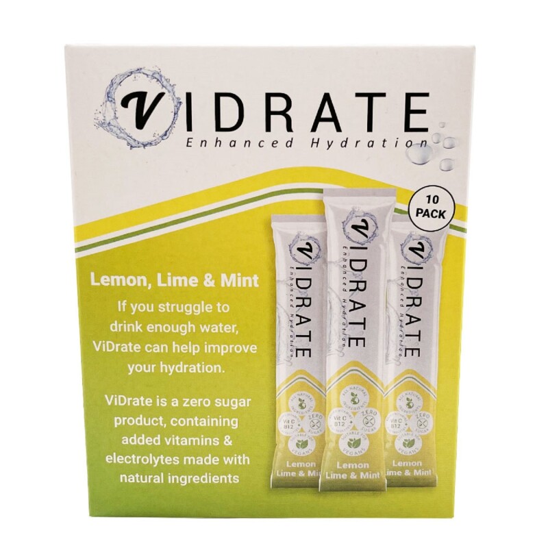 ViDrate Zero Sugar Lemon, Lime & Mint Hydration