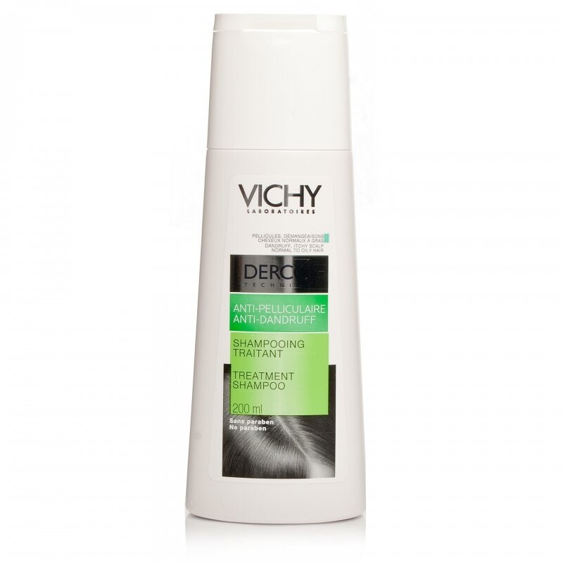 Vichy Dercos Anti Dandruff Shampoo for Oily Itchy Scalp 