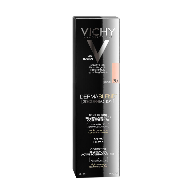 Vichy Dermablend 3D Correction Foundation Shade 30 Beige 