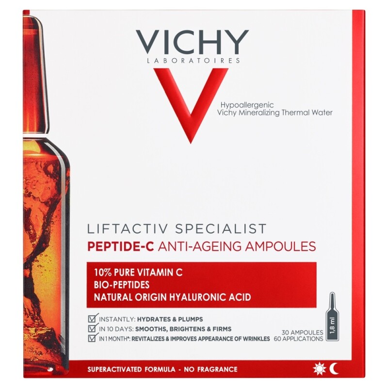 Vichy Liftactiv Specialist Peptide-C Anti-Ageing Ampoules 10% Pure Vitamin C & Hyaluronic Acid
