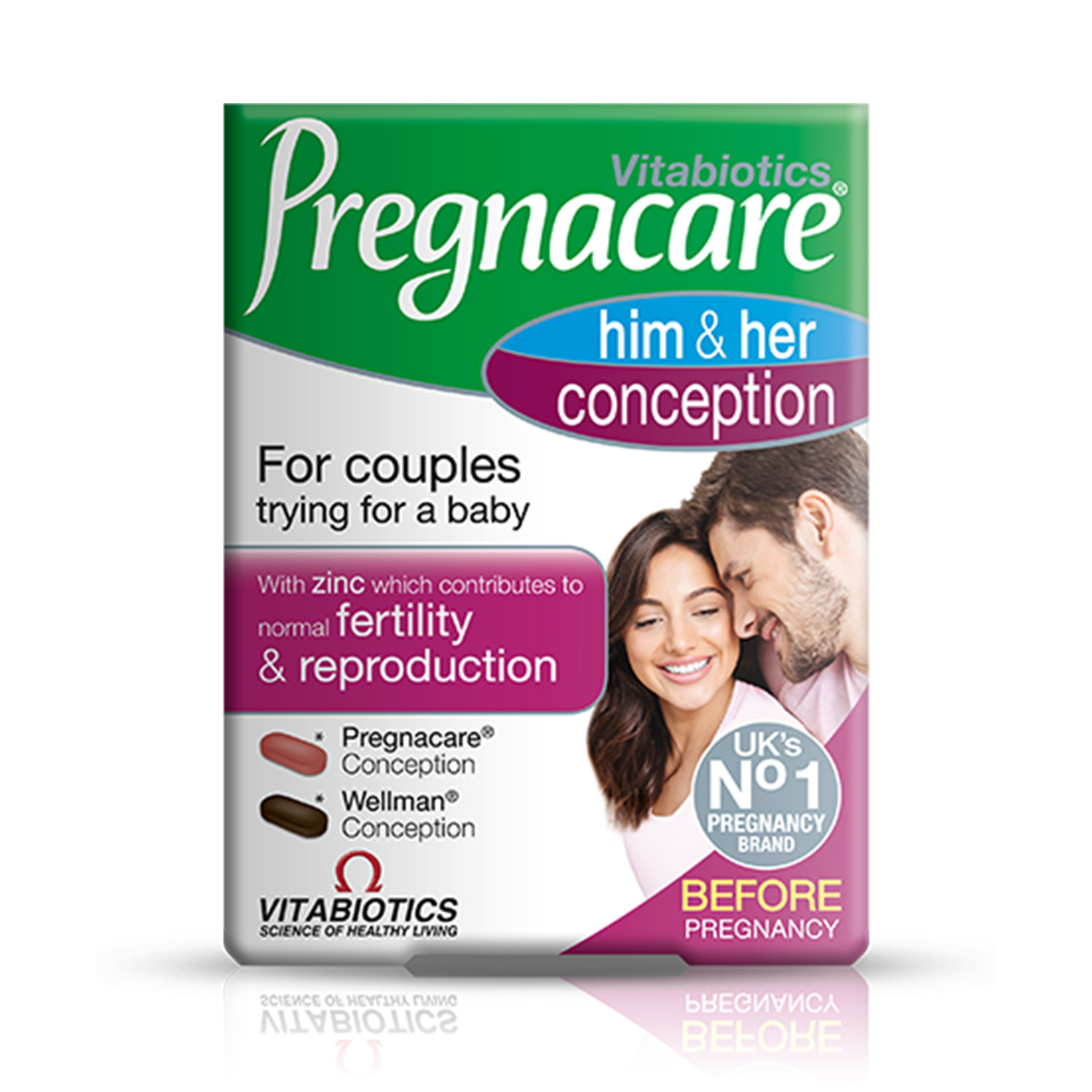 Vitabiotics Pregnacare Him & Her Conception