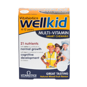  Vitabiotics Wellkid Chewable Tablets 