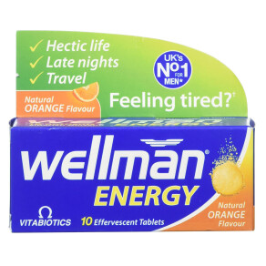 Vitabiotics Wellman Energy Orange
