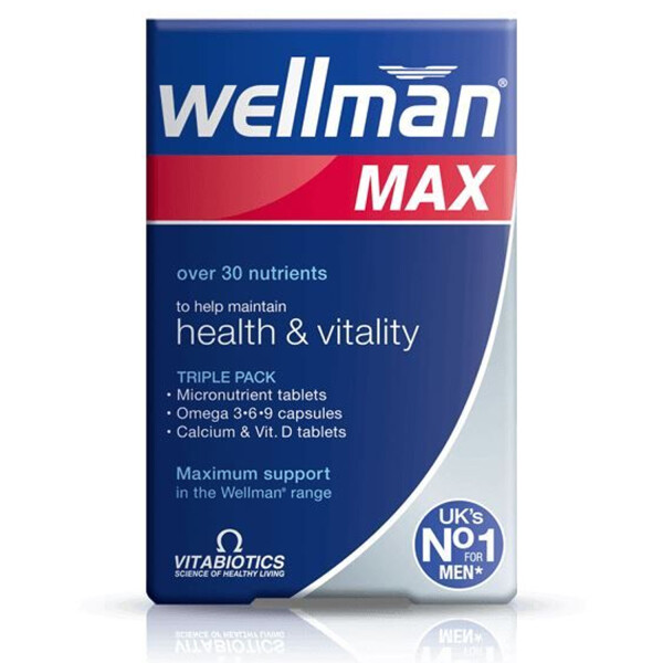 Vitabiotics Wellman Max Capsules/Tablets