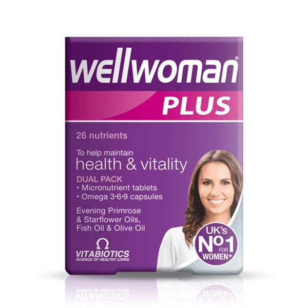 Vitabiotics Wellwoman Plus Omega 3-6-9 Tablets & Capsules
