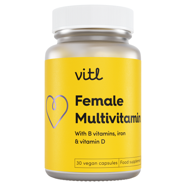 Vitl Female Multivitamin 30 Capsules | Pharmacy2U