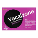 Vocalzone Blackcurrant Sugar Free Throat Pastilles EXPIRY 1ST FEBRUARY 2022