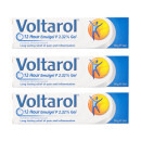  Voltarol 12 Hour Emulgel P 2.32% Pain Relief Gel Triple Pack 