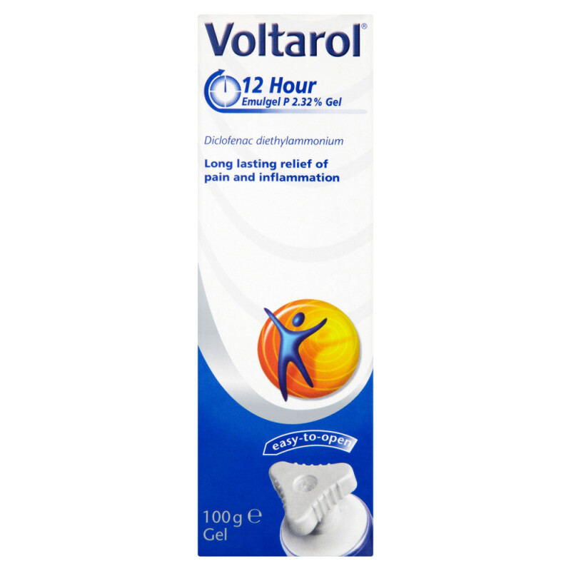 Voltarol 12 Hour Emulgel P 2.32% Pain Relief Gel 100g