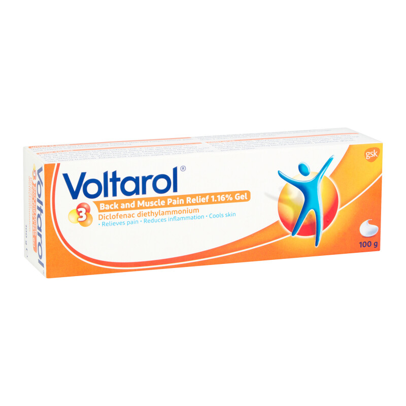 Voltarol Back and Muscle Pain Relief Gel 1.16%