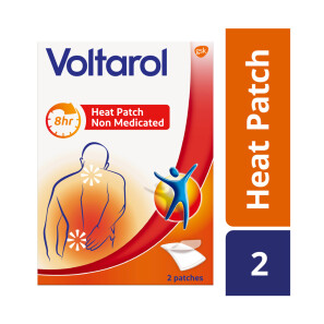 Voltarol Heat Patch Non Medicated Pain Relief Heat Patches x 2