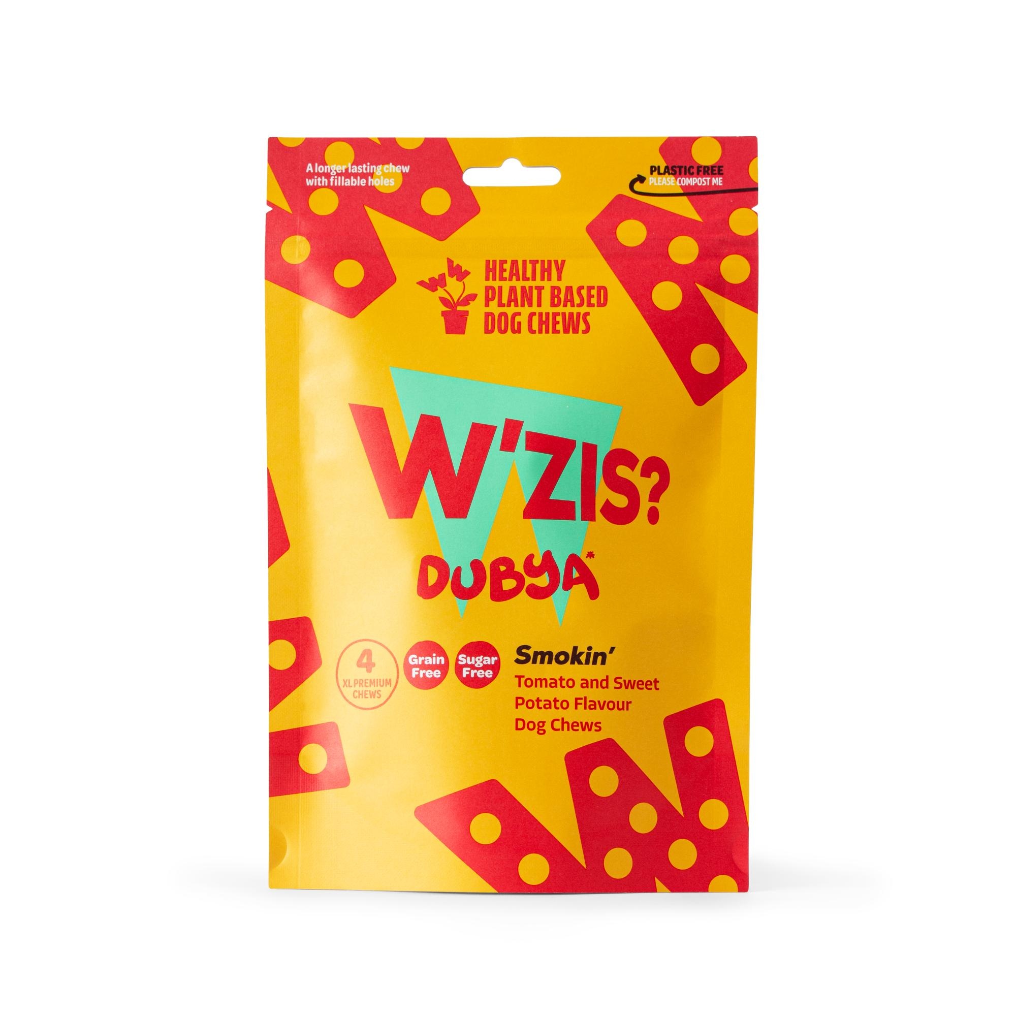 WZIS Healthy Dog Chew Smoky Dubya 4pk 148g