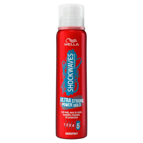 Wella Shockwaves Ultra Strong Power Hold Hairspray