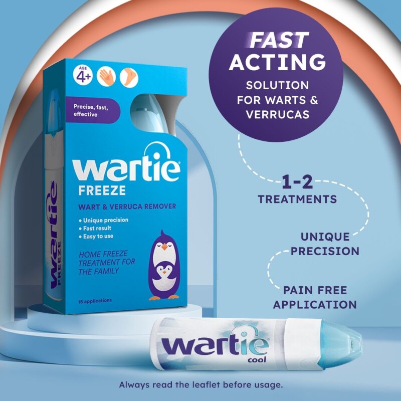 Wartie Freeze Wart and Verruca Remover
