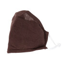  Reusable/Washable Dark Brown Face Covering 