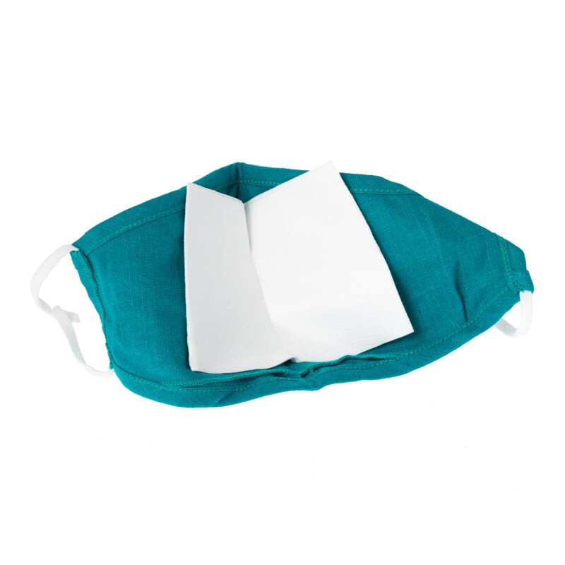 Reusable/Washable Teal Face Covering