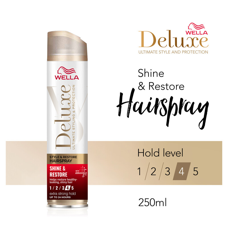 Wella Deluxe Shine & Restore Hairspray