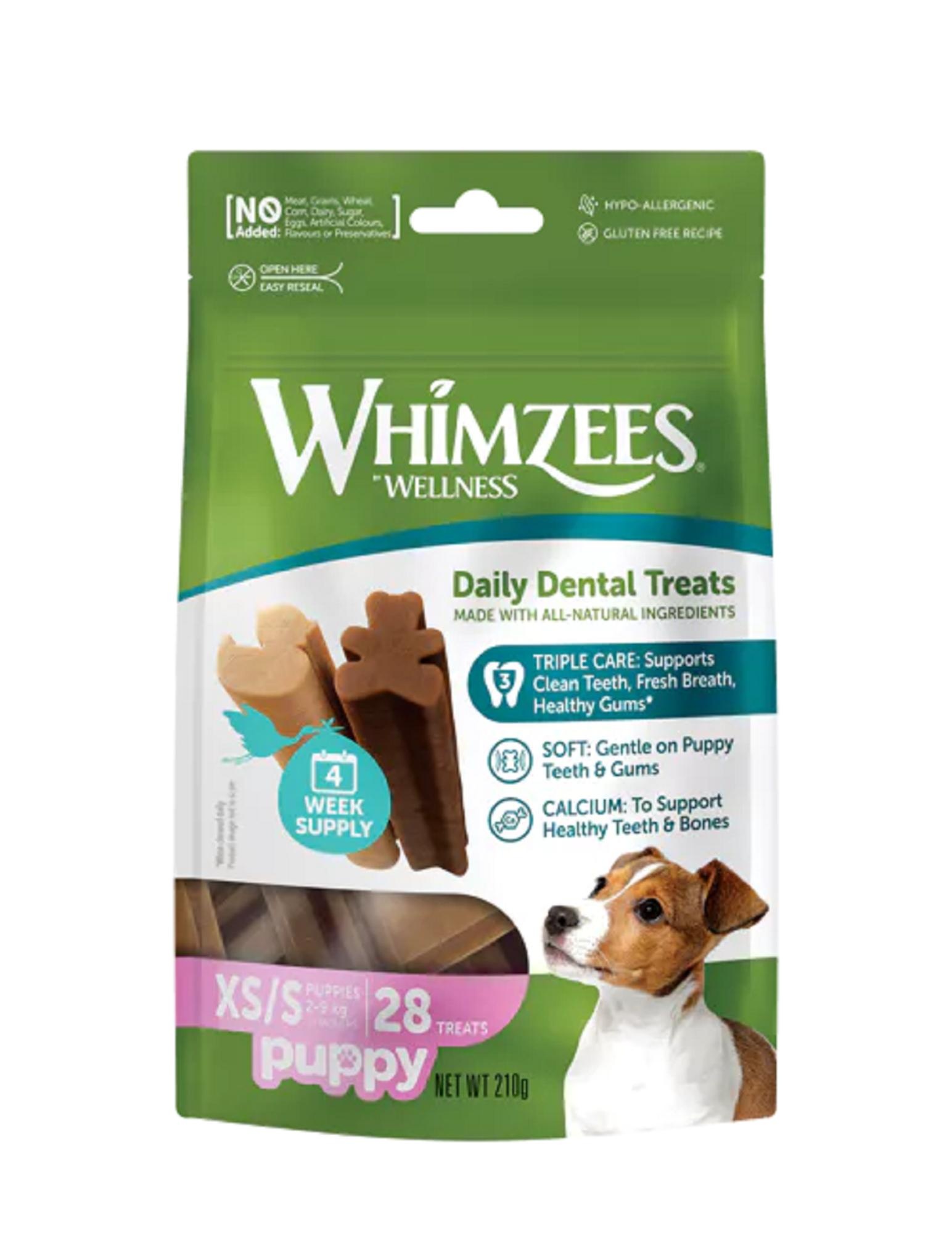 Whimzees Puppy Xs/S 28 Pack Dog Chews