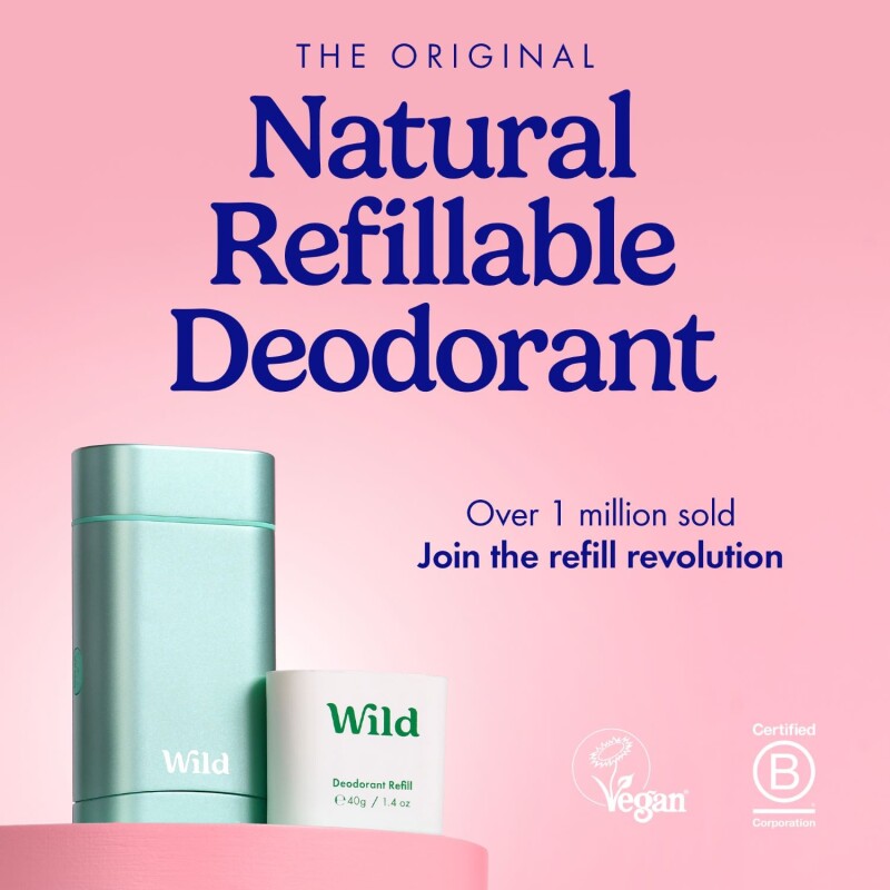 Wild Fresh Cotton & Sea Salt Deodorant Refill