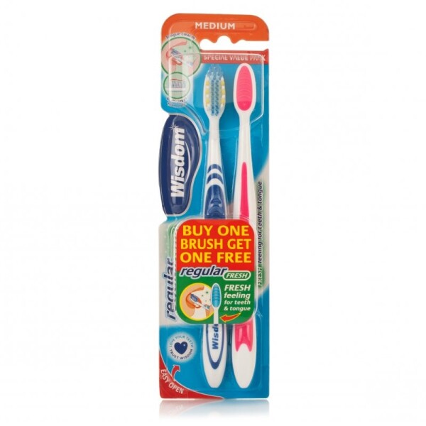 Wisdom Reg.Fresh Toothbrush Buy One Get One Free