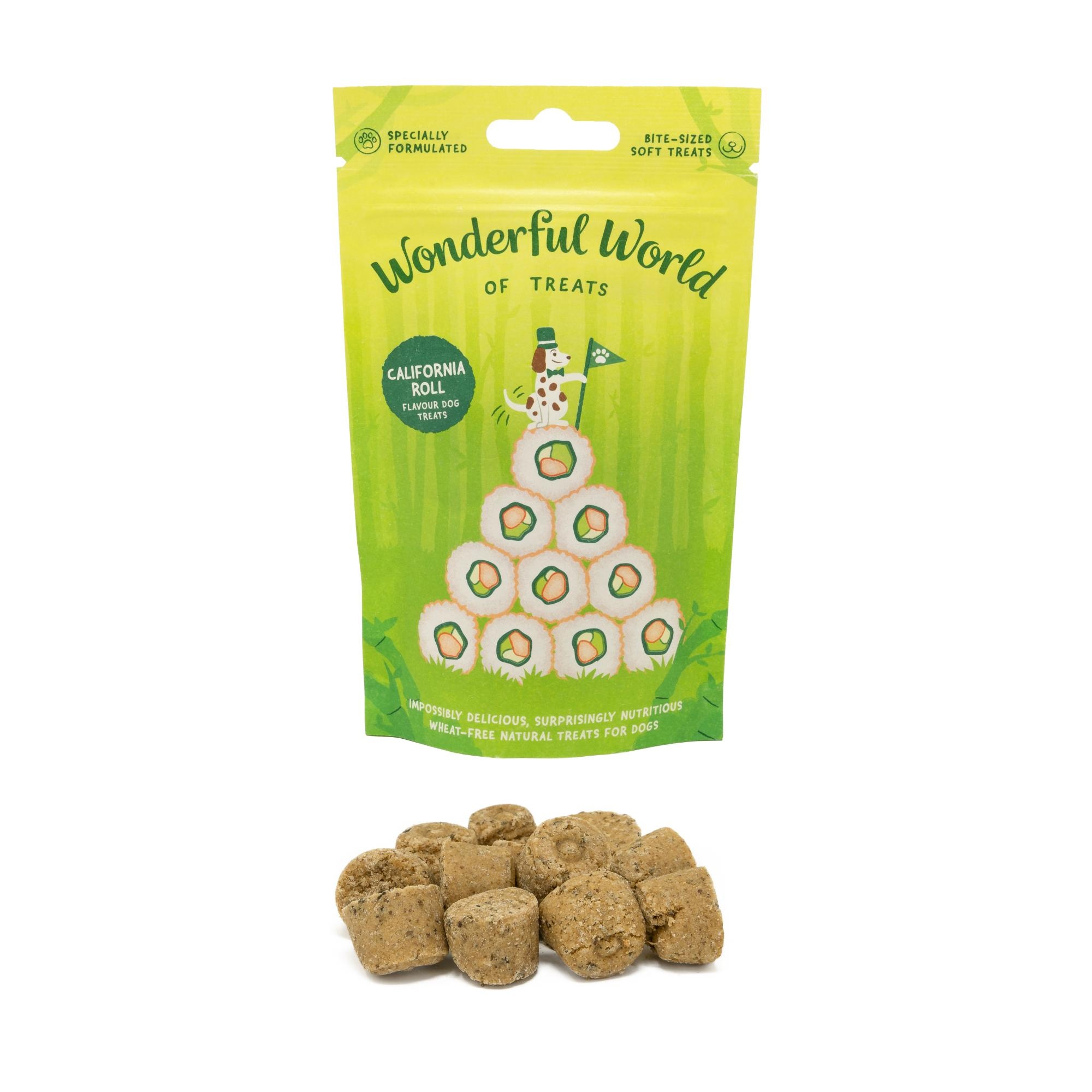 Wonderful World of Treats California Roll Dog Treats 50g