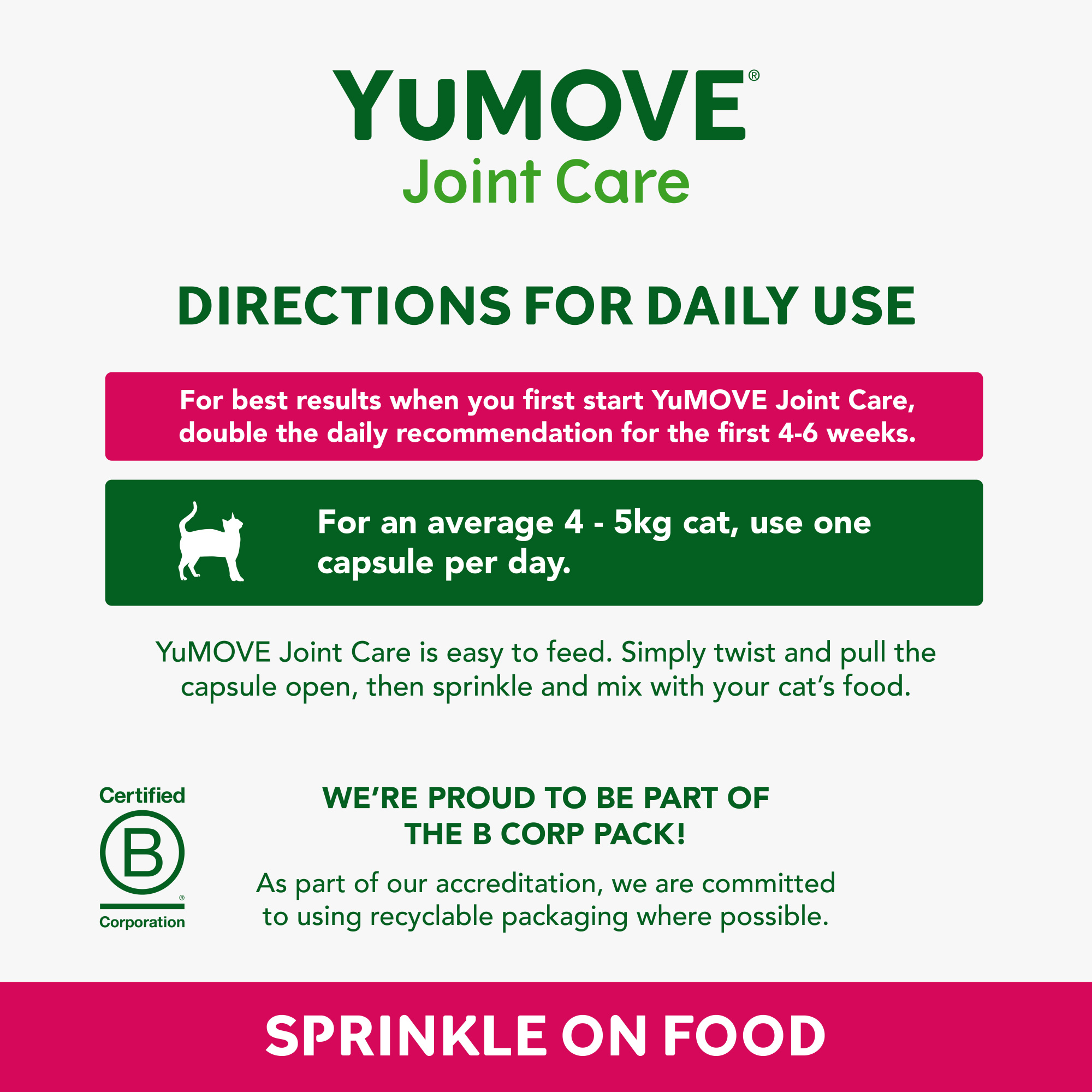 YuMOVE Joint Care Cat 